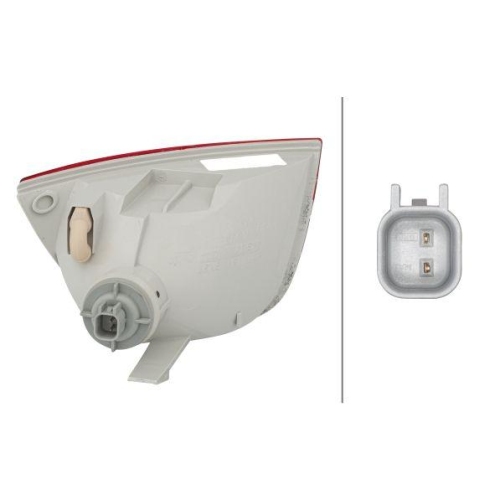 HELLA Heckleuchte 2ZR 354 063-021 für FORD, rechts