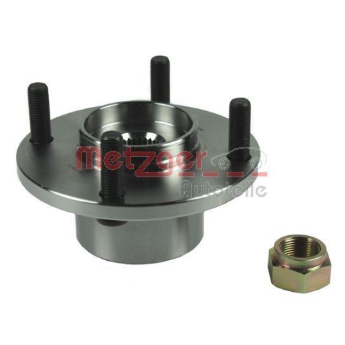 Radlagersatz METZGER WM 6680 f&uuml;r MITSUBISHI SMART, Vorderachse