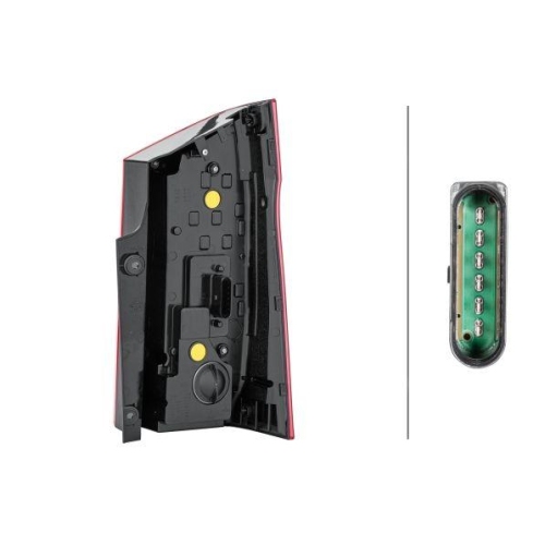HELLA Heckleuchte 2SK 011 581-211 für MERCEDES-BENZ, links