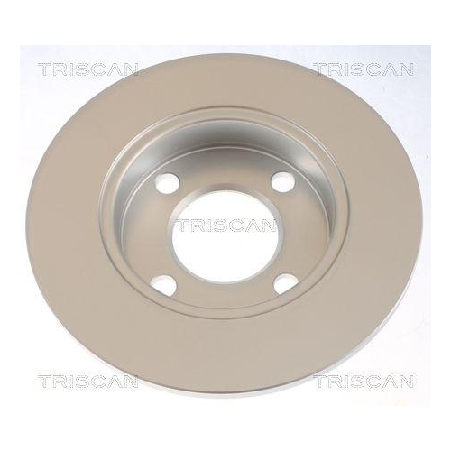 TRISCAN 8120 29113C 2 St&uuml;ck Bremsscheiben f&uuml;r AUDI, Hinterachse