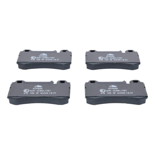 Bremsbelagsatz, Scheibenbremse ATE 13.0460-4998.2 f&uuml;r MERCEDES-BENZ, Hinterachse