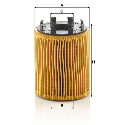 &Ouml;lfilter MANN-FILTER HU 7041 z f&uuml;r CITRO&Euml;N FIAT OPEL PEUGEOT VAUXHALL