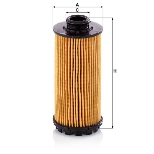 &Ouml;lfilter MANN-FILTER HU 7051 z f&uuml;r PORSCHE