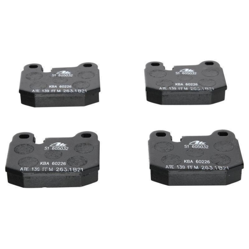 Bremsbelagsatz, Scheibenbremse ATE 13.0460-5032.2 f&uuml;r BMW STEYR, Hinterachse