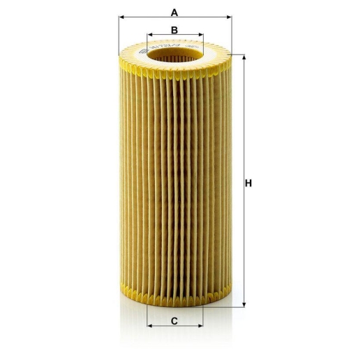 &Ouml;lfilter MANN-FILTER HU 721/3 x f&uuml;r MERCEDES-BENZ