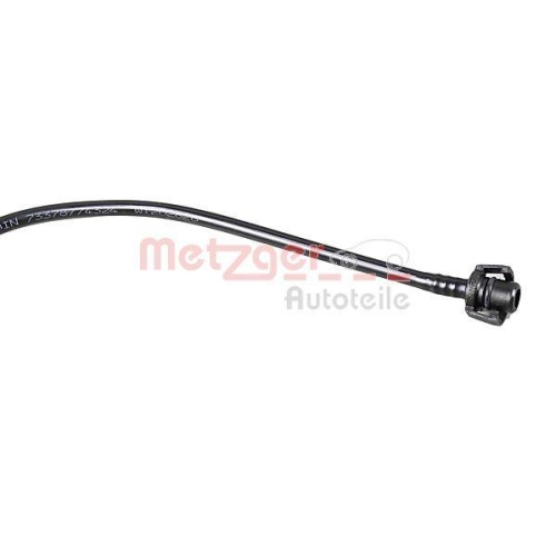 K&uuml;hlmittelrohrleitung METZGER 4010242 f&uuml;r CITRO&Euml;N PEUGEOT, Motork&uuml;hler