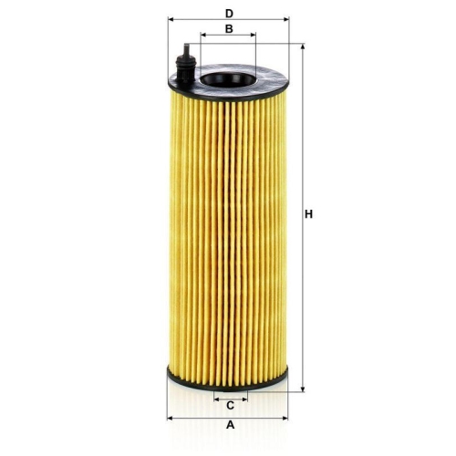 &Ouml;lfilter MANN-FILTER HU 721/5 x f&uuml;r BMW