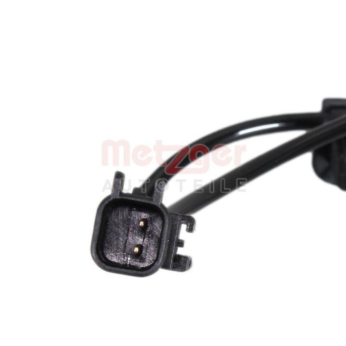 Sensor, Raddrehzahl METZGER 09001564 GREENPARTS f&uuml;r FORD, Vorderachse links