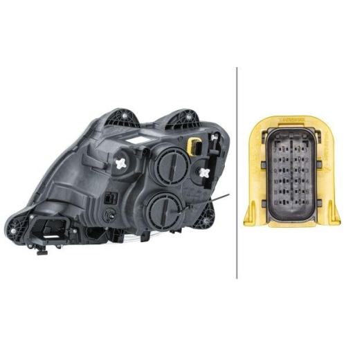 HELLA Hauptscheinwerfer 1LD 010 116-601 für DAF, rechts