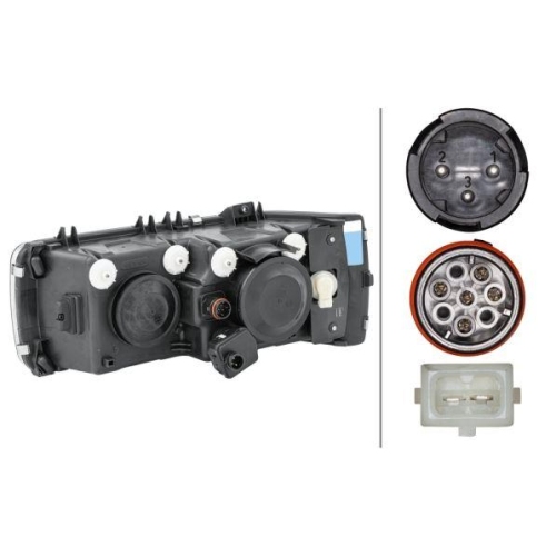 HELLA Hauptscheinwerfer 1LJ 247 046-401 für DAF, rechts