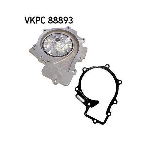 Wasserpumpe, Motork&uuml;hlung SKF VKPC 88893 f&uuml;r MERCEDES-BENZ