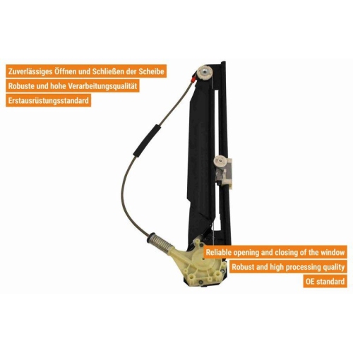 Fensterheber VAICO V20-9733 Original VAICO Qualit&auml;t f&uuml;r BMW, hinten rechts