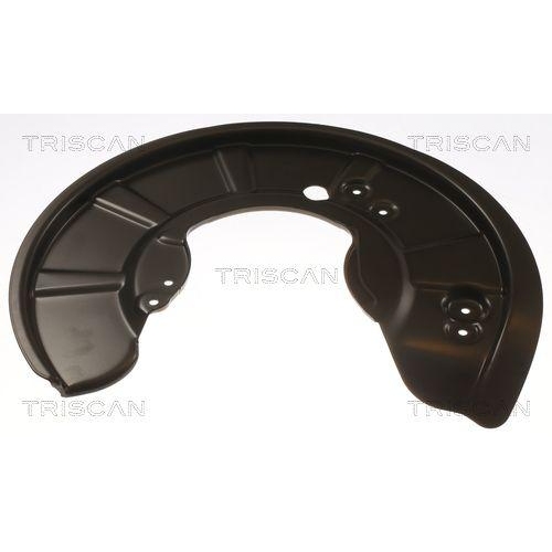 Spritzblech, Bremsscheibe TRISCAN 8125 81101 f&uuml;r TESLA, Vorderachse rechts