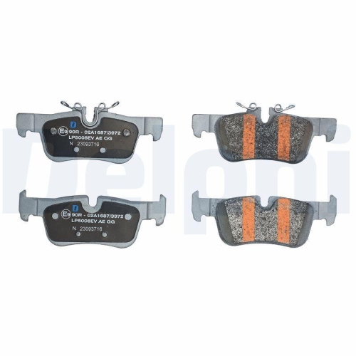 DELPHI LP5008EV Bremsbelagsatz, Scheibenbremse f&uuml;r BMW MINI BMW (BRILLIANCE)