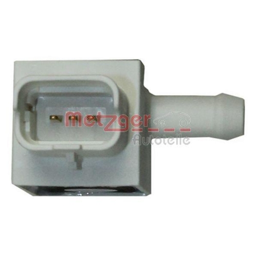 Sensor, Abgasdruck METZGER 0906304 ORIGINAL ERSATZTEIL GREENPARTS f&uuml;r FIAT OPEL