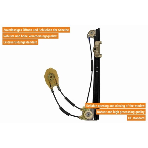 Fensterheber VAICO V20-9735 Original VAICO Qualität für BMW, hinten rechts