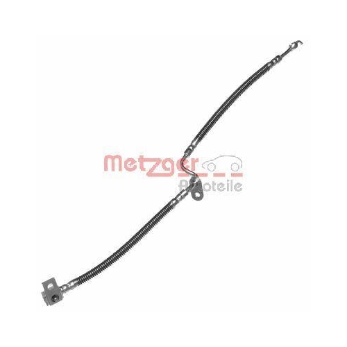 Bremsschlauch METZGER 4112228 f&uuml;r MAZDA, Vorderachse links