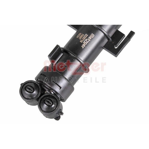 Waschwasserd&uuml;se, Scheinwerferreinigung METZGER 2220716 f&uuml;r SKODA, vorne rechts