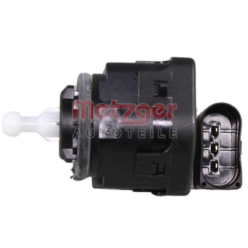 Stellelement, Leuchtweitenregulierung METZGER 09161021 f&uuml;r AUDI SKODA