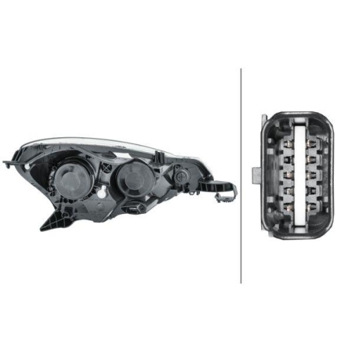 HELLA Hauptscheinwerfer 1EJ 354 674-011 für CITROËN, links