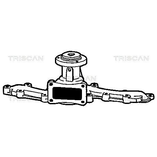 Wasserpumpe, Motork&uuml;hlung TRISCAN 8600 12957 f&uuml;r ALFA ROMEO FIAT LANCIA
