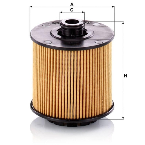 &Ouml;lfilter MANN-FILTER HU 9009 z f&uuml;r VOLVO GEELY