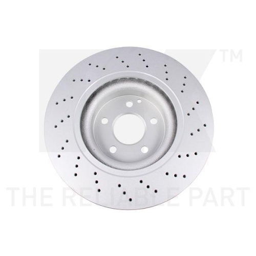 NK 3133147 2 St&uuml;ck Bremsscheiben f&uuml;r MERCEDES-BENZ, Vorderachse