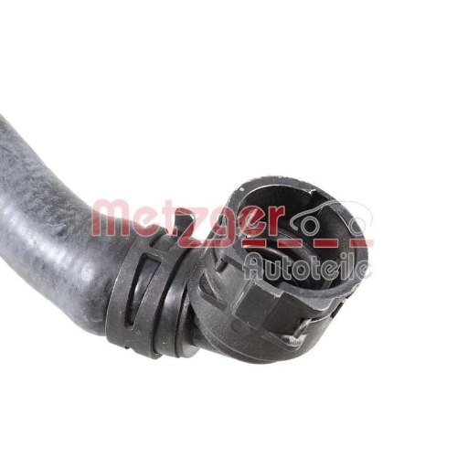 K&uuml;hlerschlauch METZGER 2421629 f&uuml;r AUDI SEAT SKODA VW, rechts unten