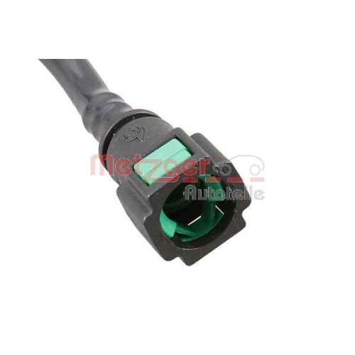 K&uuml;hlmittelrohrleitung METZGER 4010252 f&uuml;r FORD, Motork&uuml;hler, rechts