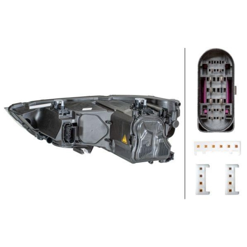 HELLA Hauptscheinwerfer 1EL 354 837-061 f&uuml;r AUDI, rechts