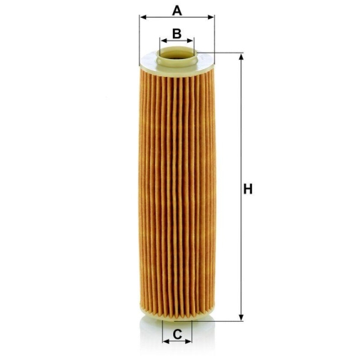 &Ouml;lfilter MANN-FILTER HU 514 y f&uuml;r MERCEDES-BENZ