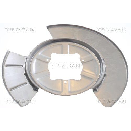 Spritzblech, Bremsscheibe TRISCAN 8125 81203 f&uuml;r TESLA, Hinterachse rechts