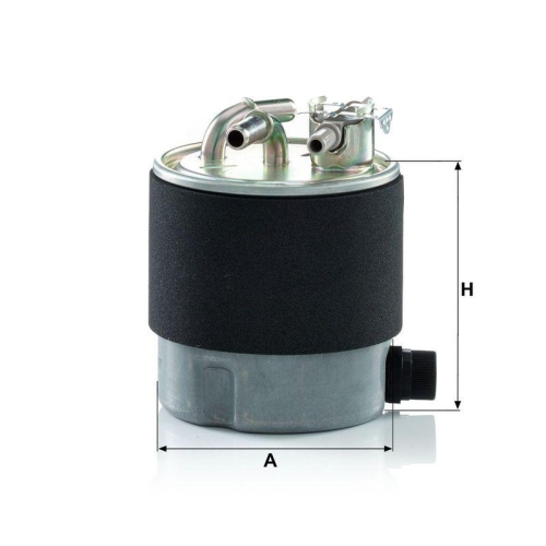 Kraftstofffilter MANN-FILTER WK 920/7 f&uuml;r NISSAN
