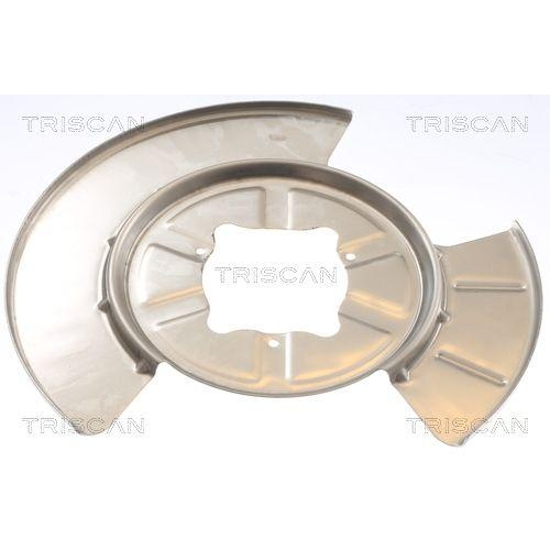 Spritzblech, Bremsscheibe TRISCAN 8125 81204 f&uuml;r TESLA, Hinterachse links