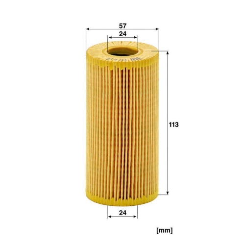 &Ouml;lfilter MANN-FILTER HU 618 x f&uuml;r MERCEDES-BENZ NISSAN OPEL RENAULT