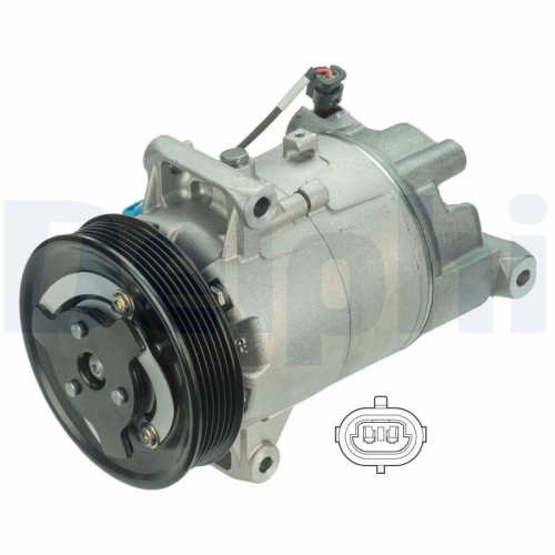 Kompressor, Klimaanlage DELPHI TSP0155948 für OPEL VAUXHALL