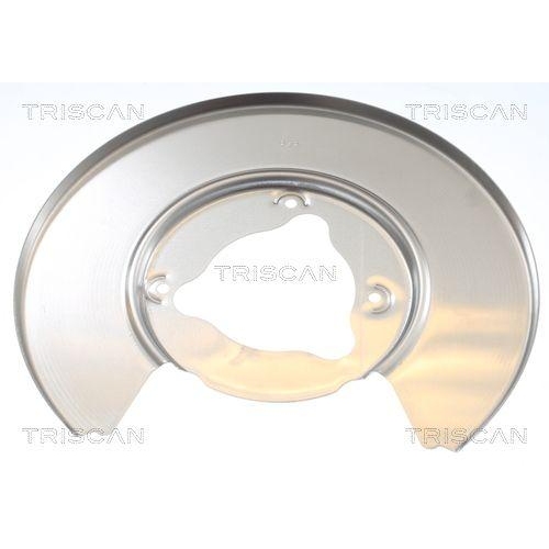 Spritzblech, Bremsscheibe TRISCAN 8125 81206 f&uuml;r TESLA, Hinterachse rechts
