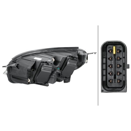 HELLA Hauptscheinwerfer 1EL 354 852-021 für PEUGEOT CITROËN/PEUGEOT, rechts