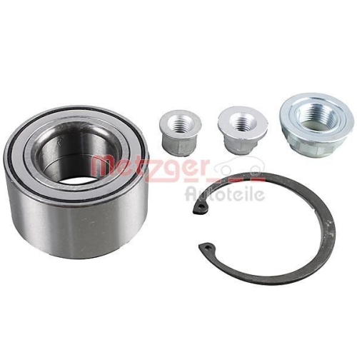 Radlagersatz METZGER WM 2195 GREENPARTS f&uuml;r SEAT SKODA VW, Vorderachse