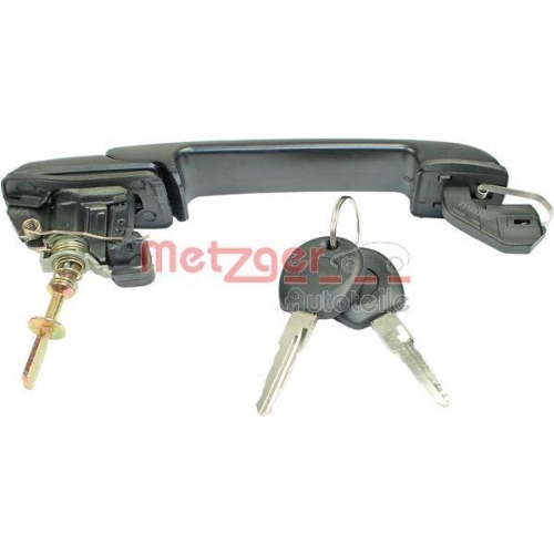 T&uuml;rau&szlig;engriff METZGER 2310528 GREENPARTS f&uuml;r VAG, au&szlig;en, vorne links