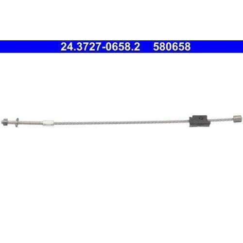 Seilzug, Feststellbremse ATE 24.3727-0658.2 f&uuml;r FORD MAZDA, vorne