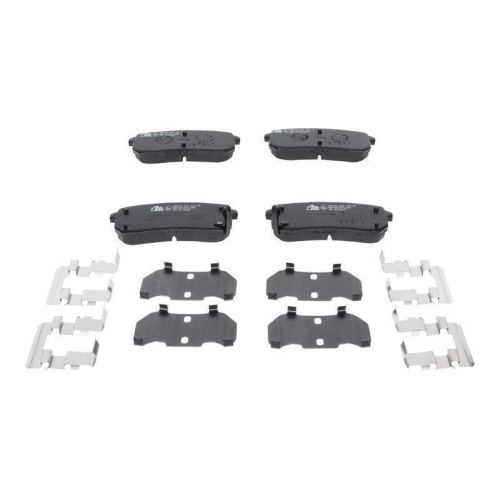 Bremsbelagsatz, Scheibenbremse ATE 13.0460-5636.2 f&uuml;r HYUNDAI KIA, Hinterachse