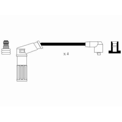 Z&uuml;ndleitungssatz NGK 7287 f&uuml;r ALFA ROMEO FIAT LANCIA FERRARI MASERATI ABARTH