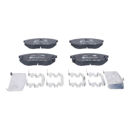 Bremsbelagsatz, Scheibenbremse ATE 13.0460-5641.2 f&uuml;r HYUNDAI KIA, Vorderachse