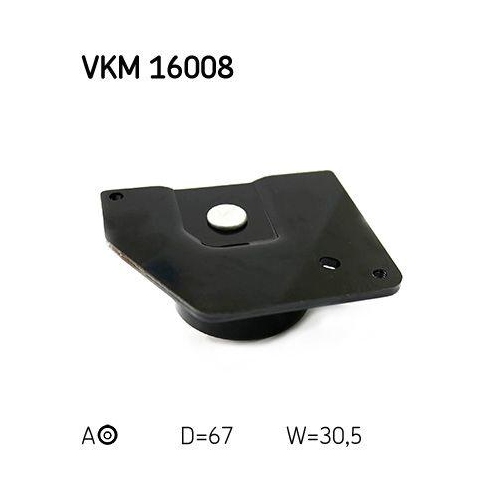 Spannrolle, Zahnriemen SKF VKM 16008 f&uuml;r RENAULT SUZUKI