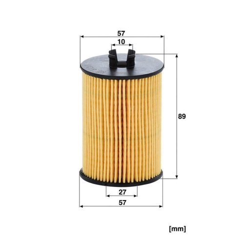 &Ouml;lfilter MANN-FILTER HU 612/1 x f&uuml;r MERCEDES-BENZ