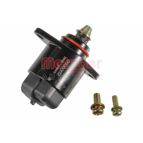 Leerlaufregelventil, Luftversorgung METZGER 0908002 f&uuml;r OPEL GENERAL MOTORS IKA