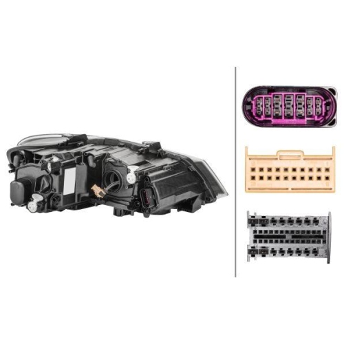 HELLA Hauptscheinwerfer 1EA 012 034-411 für VW, links