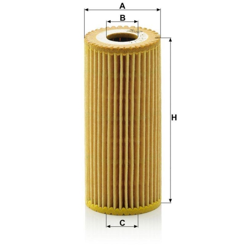 &Ouml;lfilter MANN-FILTER HU 615/3 x f&uuml;r MERCEDES-BENZ