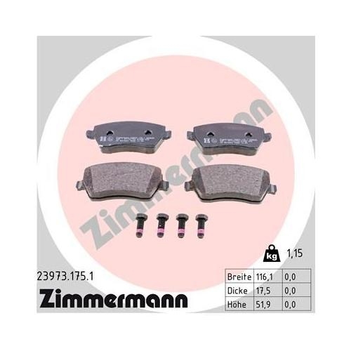 Bremsscheibe ZIMMERMANN 470.2439.20 COAT Z für RENAULT DACIA, Vorderachse